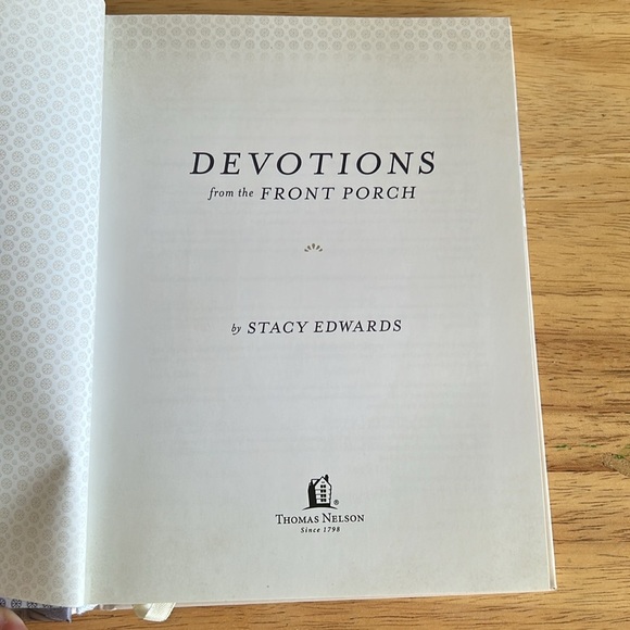 Devotions from the Front Porch Book - Picture 2 of 4